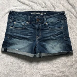 American Eagle Denim Midi Shorts